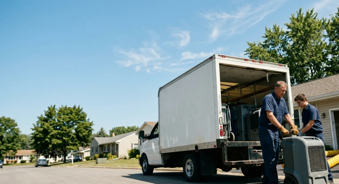 Water Damage Cleanup in Springville, IN near me